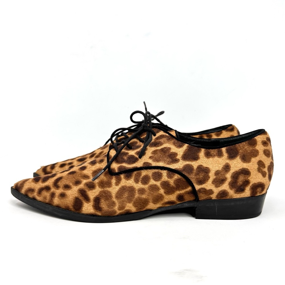 Marc Fisher LTD Finna Pointy Toe Oxford Leopart Print - Picture 8 of 12